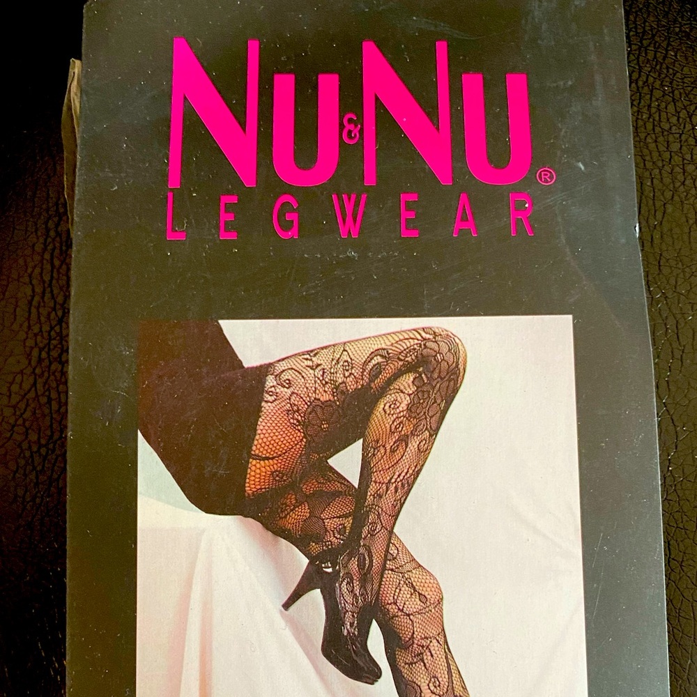 NuNu Leg-wear Women’s Fishnet Lace Tights